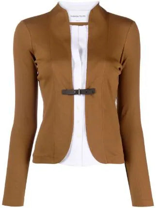 Jersey Sweater with Buckle