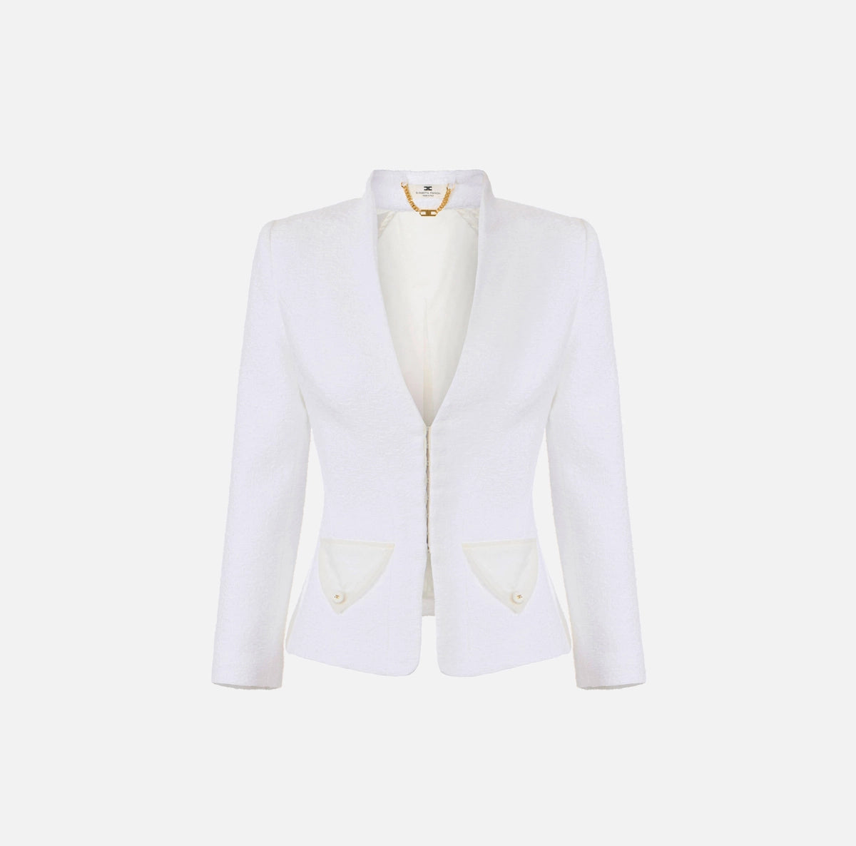 Bouclé tweed jacket