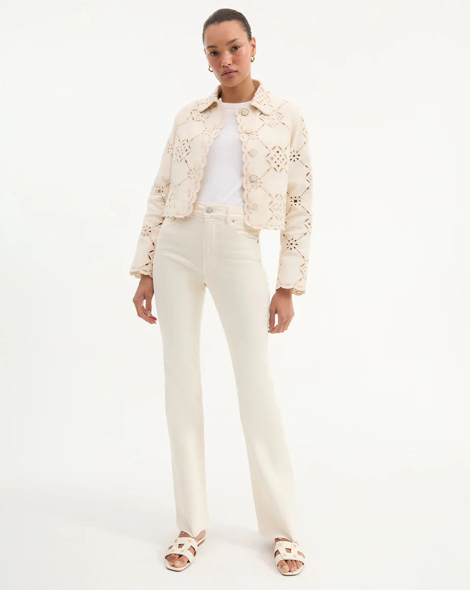 Cameron Raw Hem Bootcut Jean