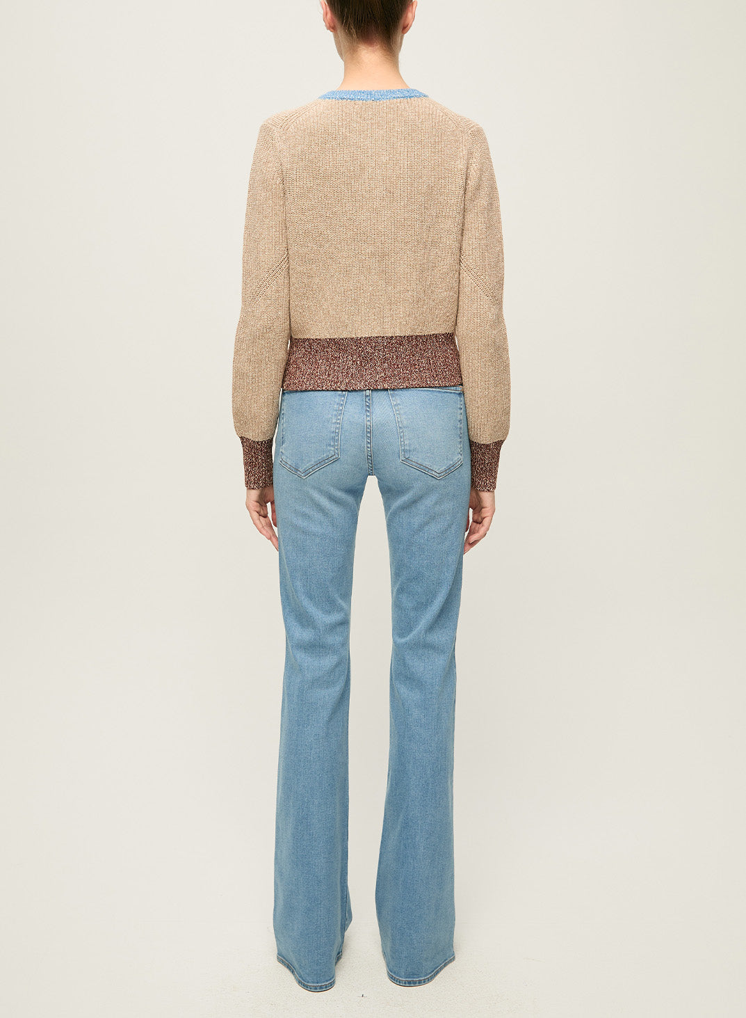 BEVERLY HIGH RISE SKINNY FLARE