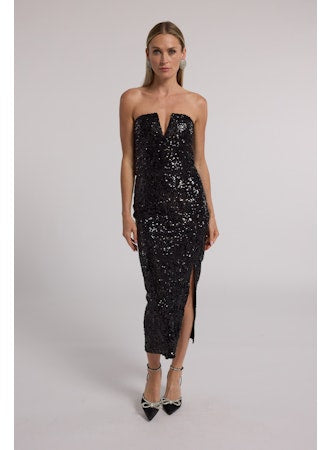 BLAINE SEQUIN DRESS