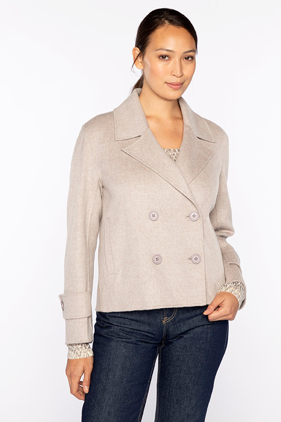 SHORT TRENCH COAT