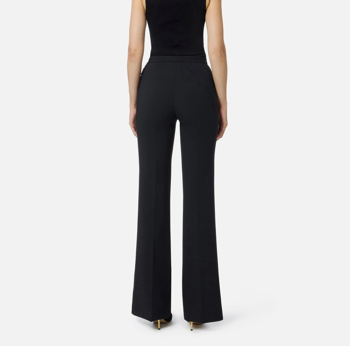 Double crêpe trousers