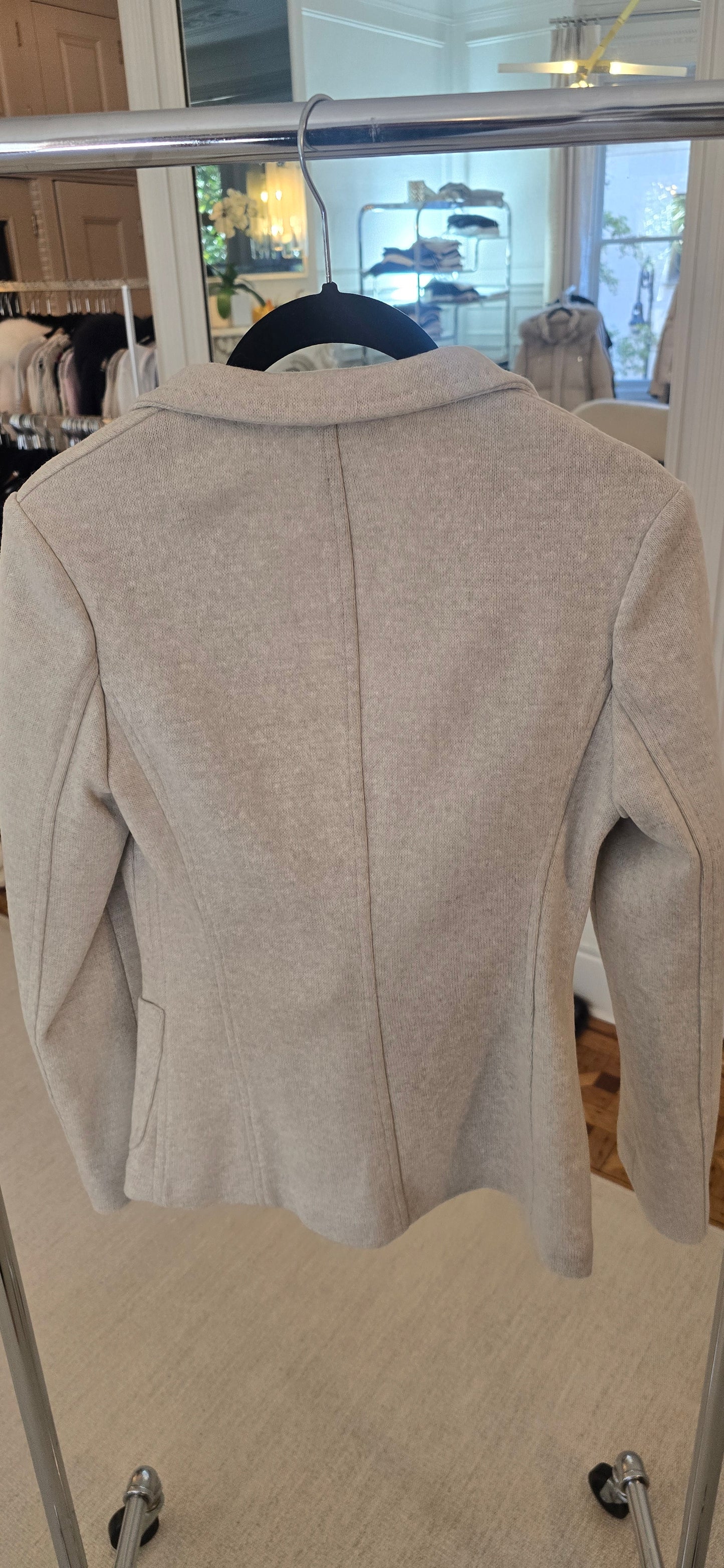 Wool fitted blazer