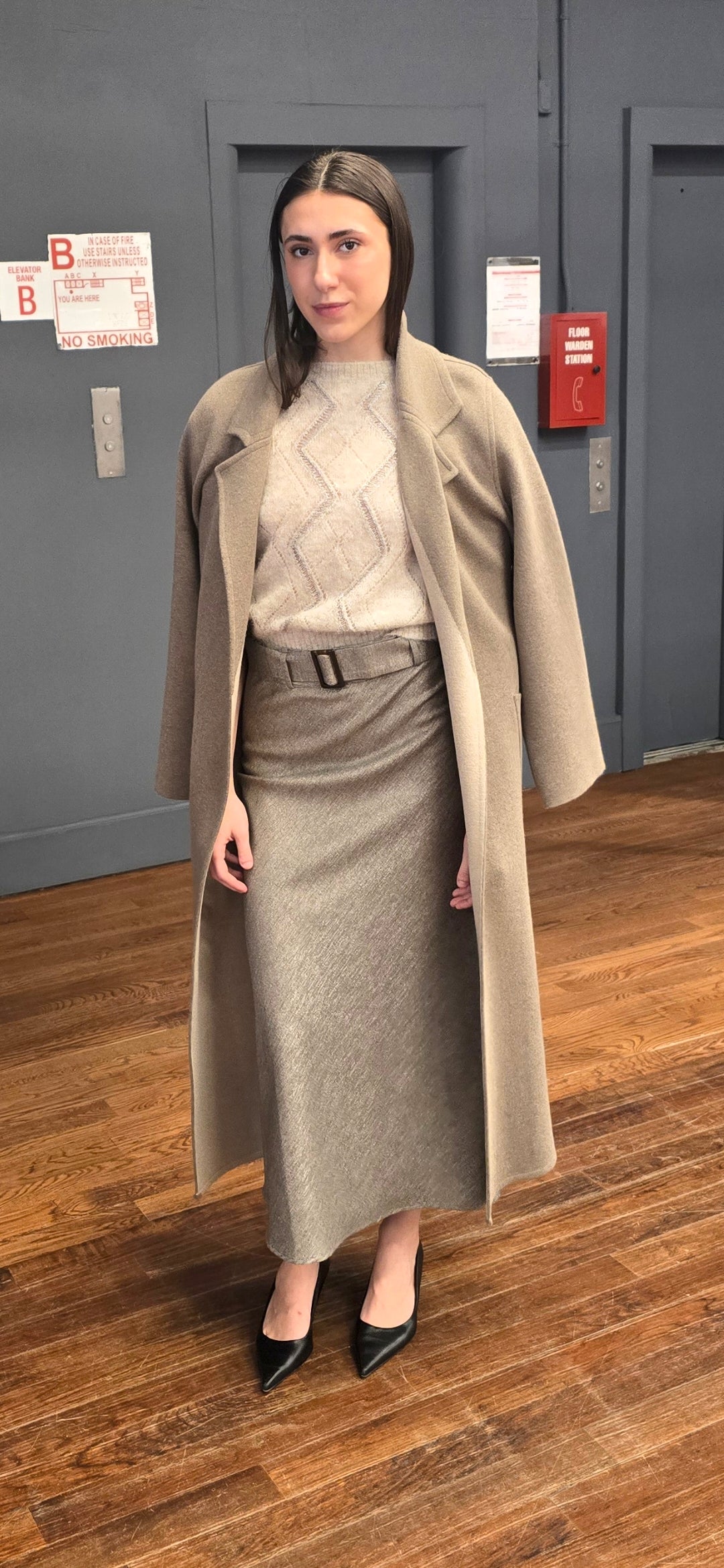 Two tone coat