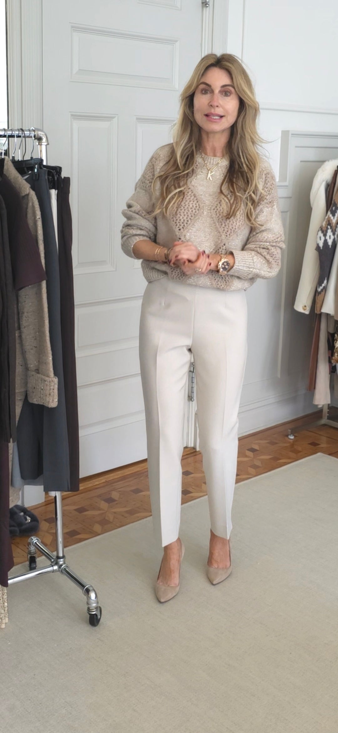 Cigarette trousers