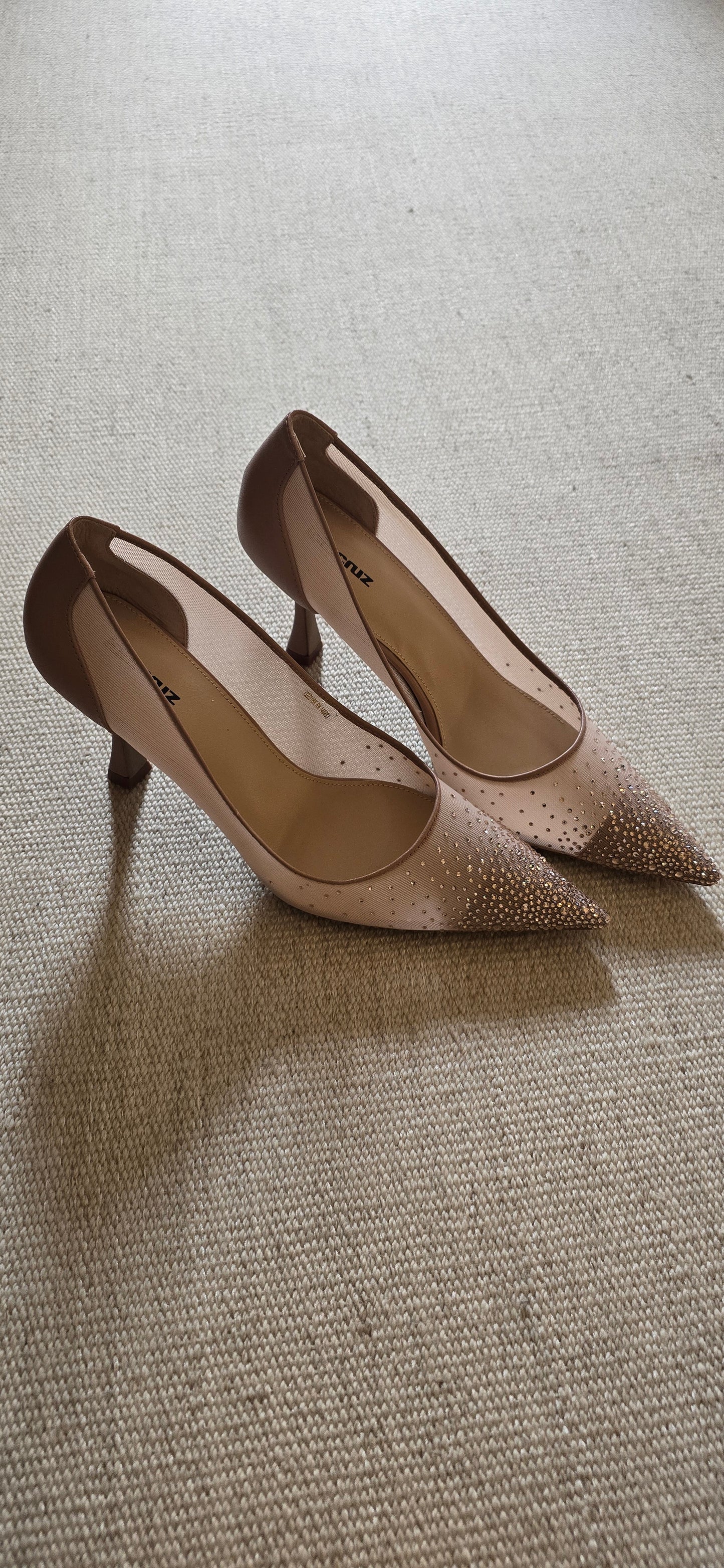 Lola Cruz Anelisse Embellished Pumps