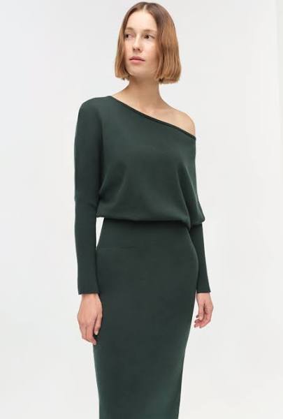 Janese Off Shoulder Midi Dress