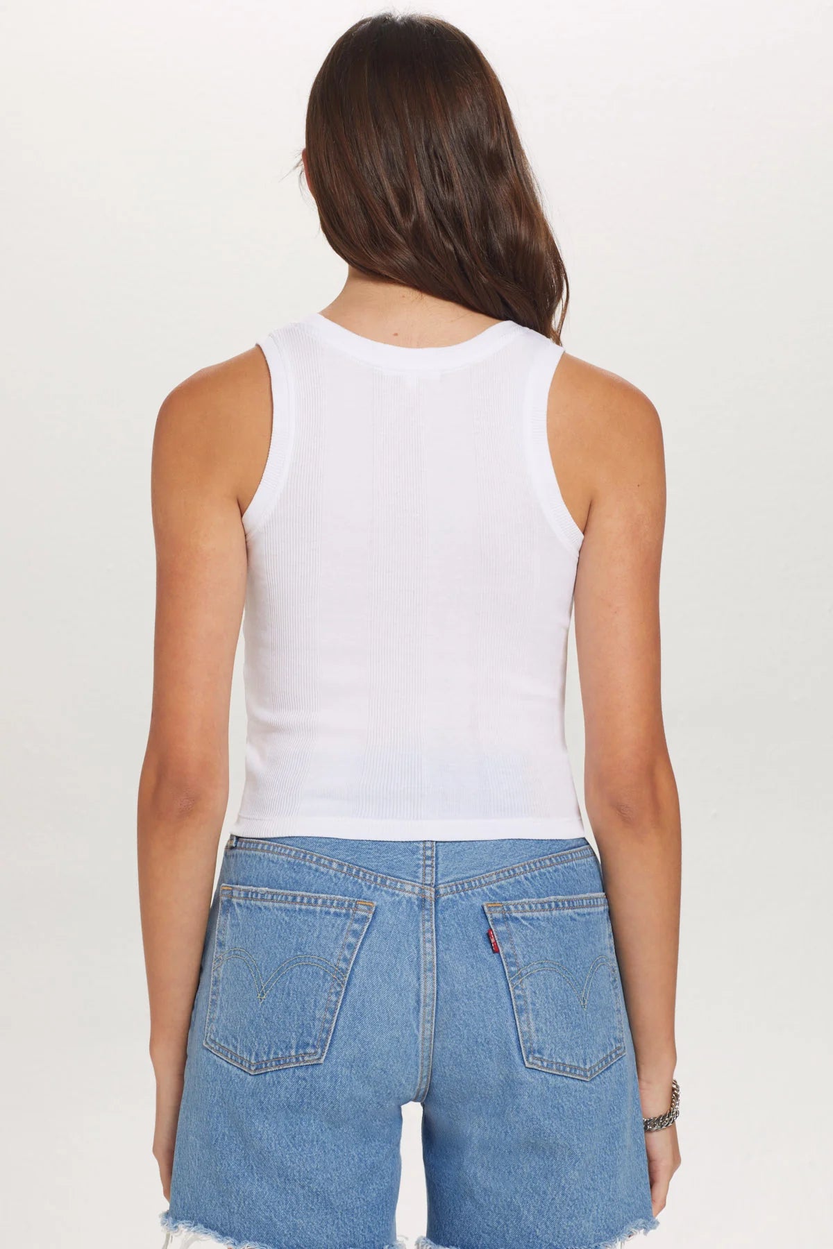 Cotton Rib Crop Tank
