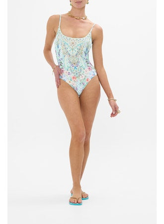 SCOOP NECK ONE PIECE