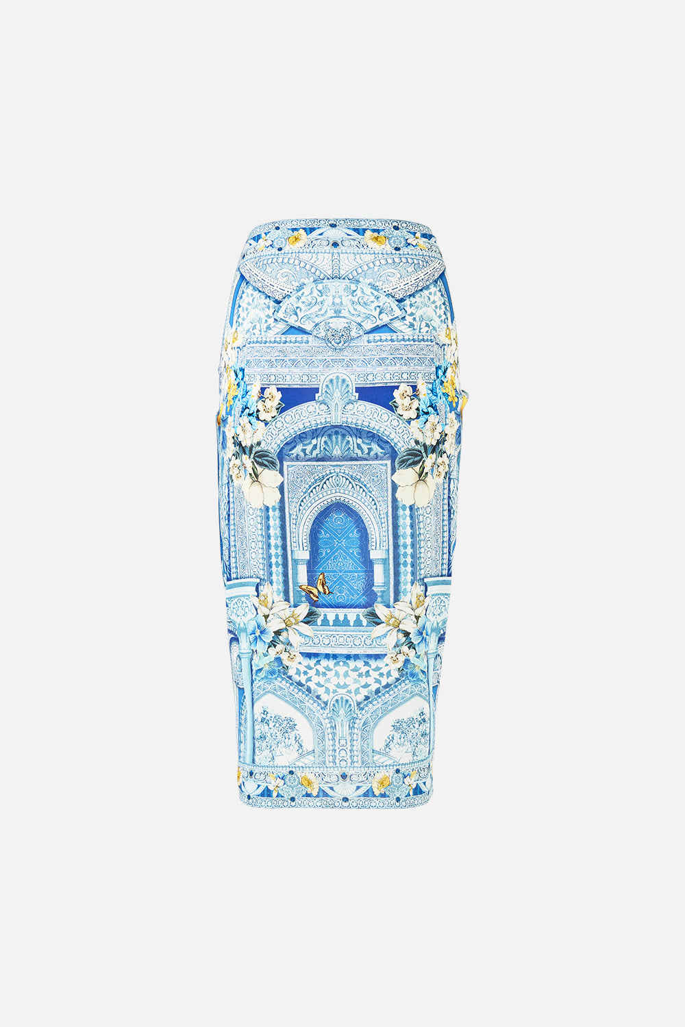 WOVEN SHORT SARONG WITH TASSELS