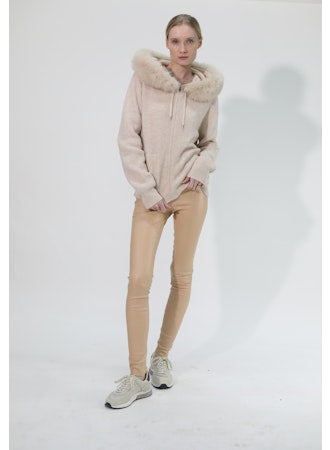 Sweater with for on Hood