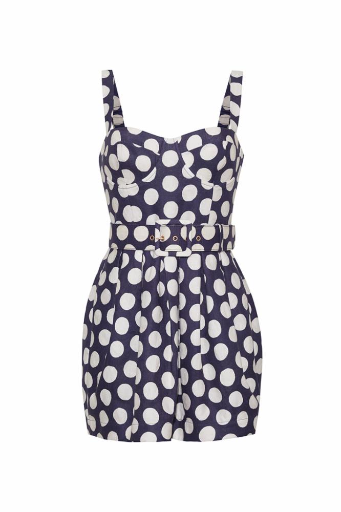 Celeste Dot Navy