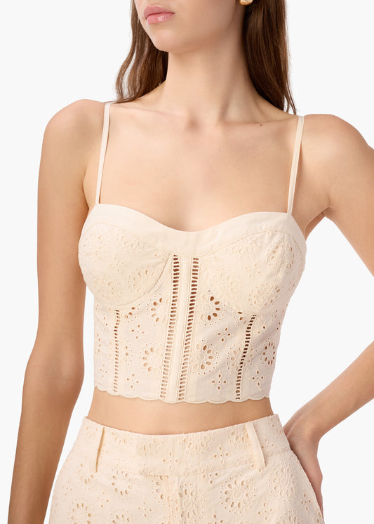 Sabia Cropped Corset Top
