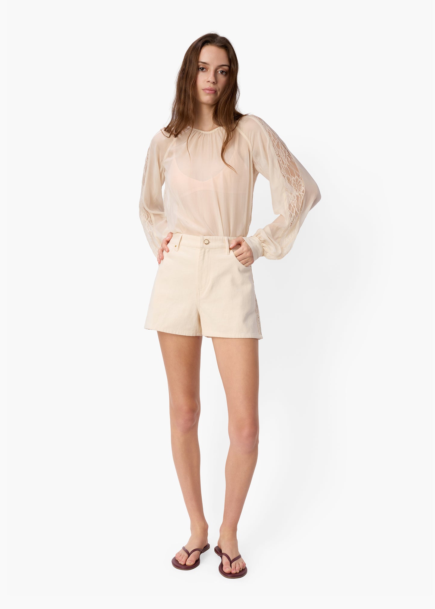 Tali Bull Denim Short