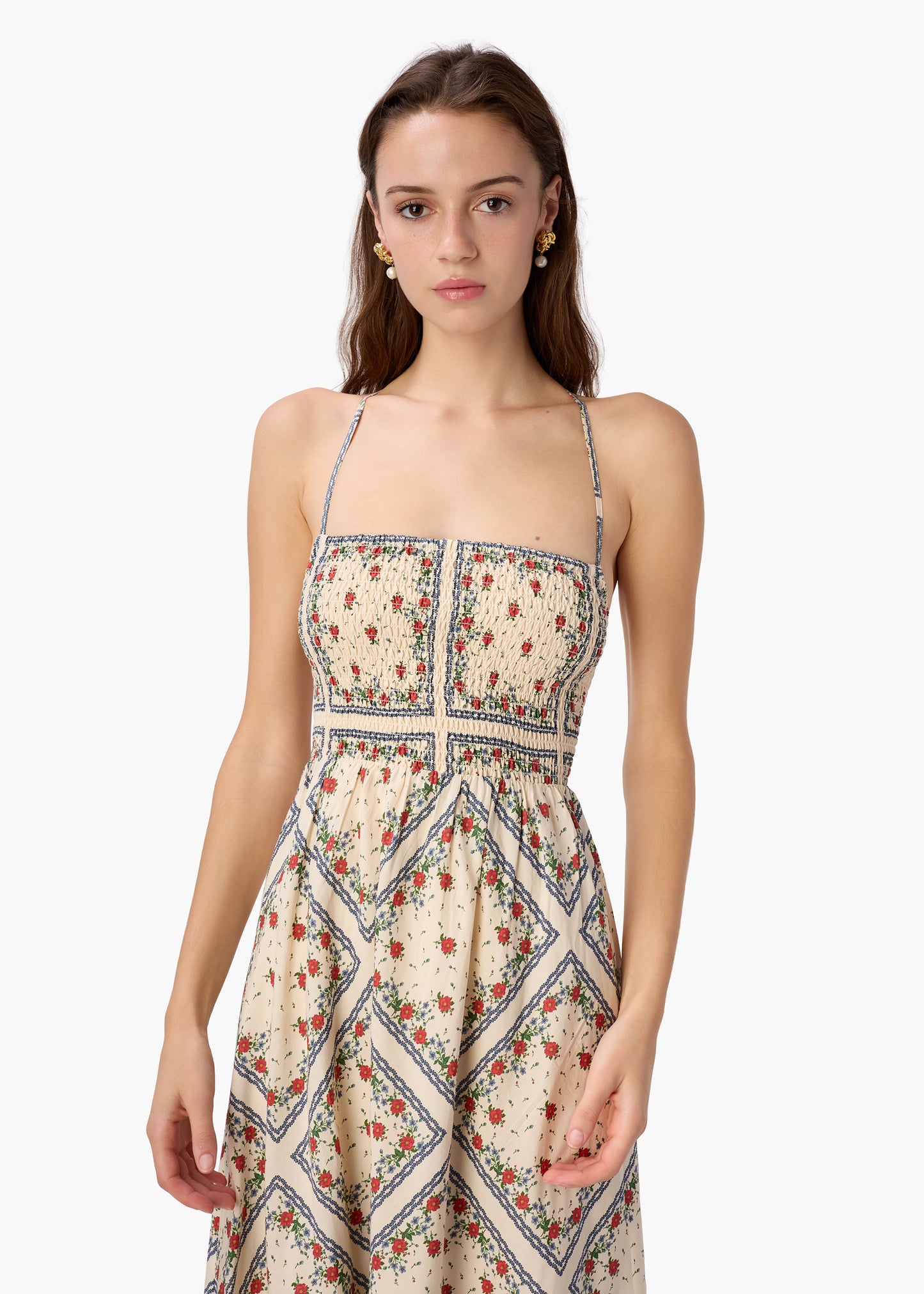 Cecily Silk Cotton Dress