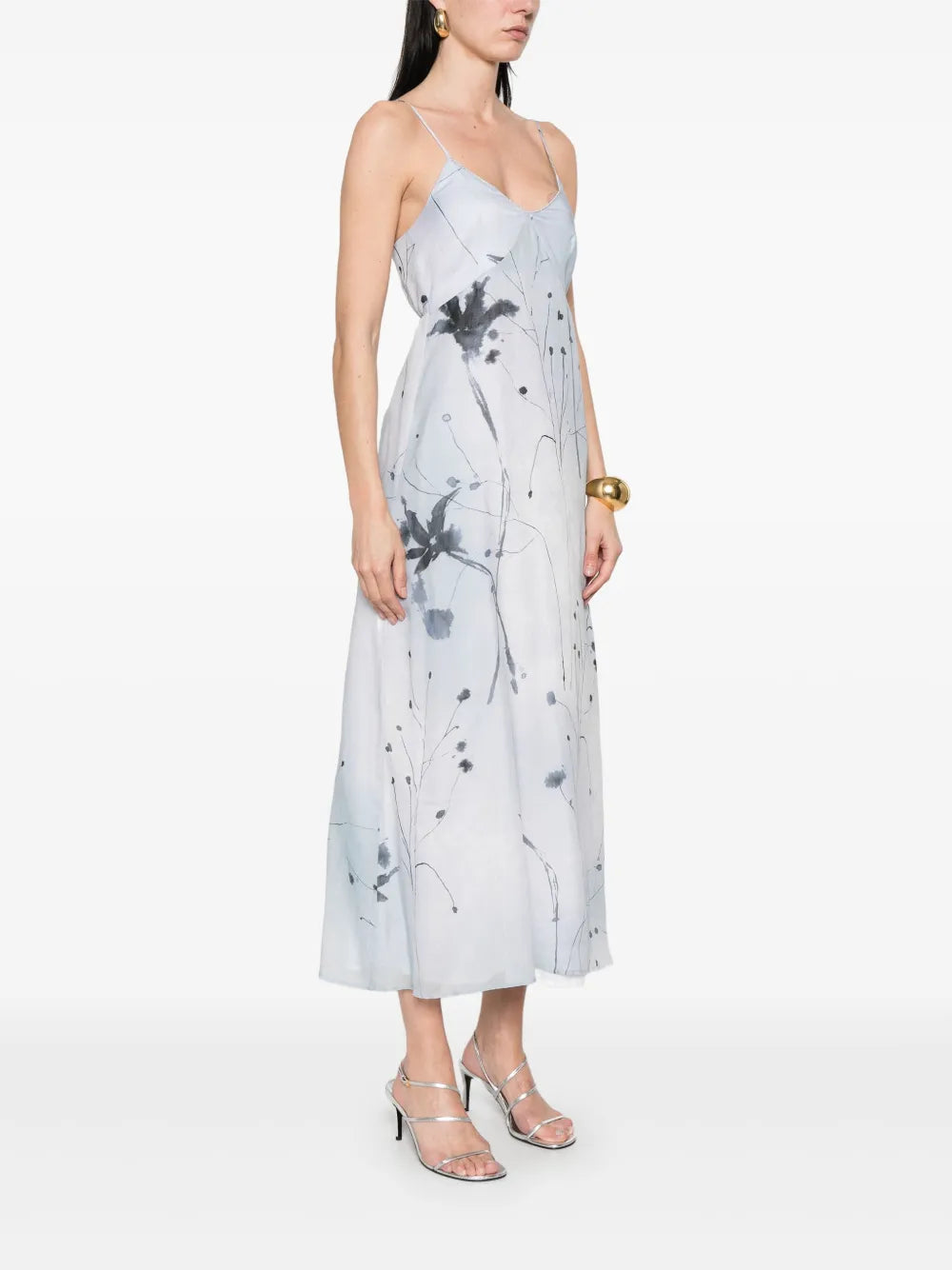 Floral Print Maxi Dress