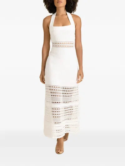 Blayne Open Stitch Knit Midi Dress