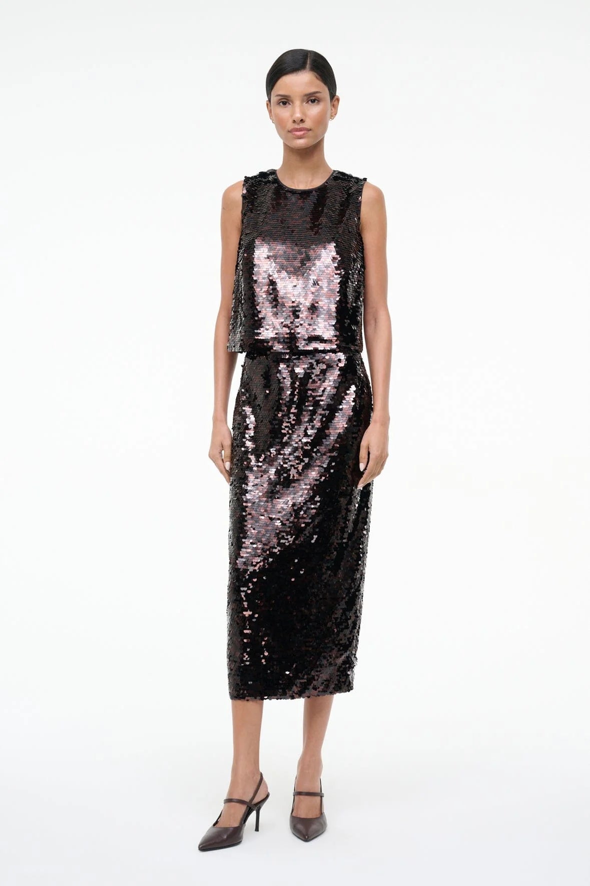 CIARA SKIRT ESPRESSO BLACK