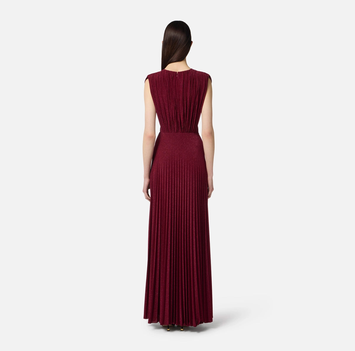 Red Carpet lurex jersey dress