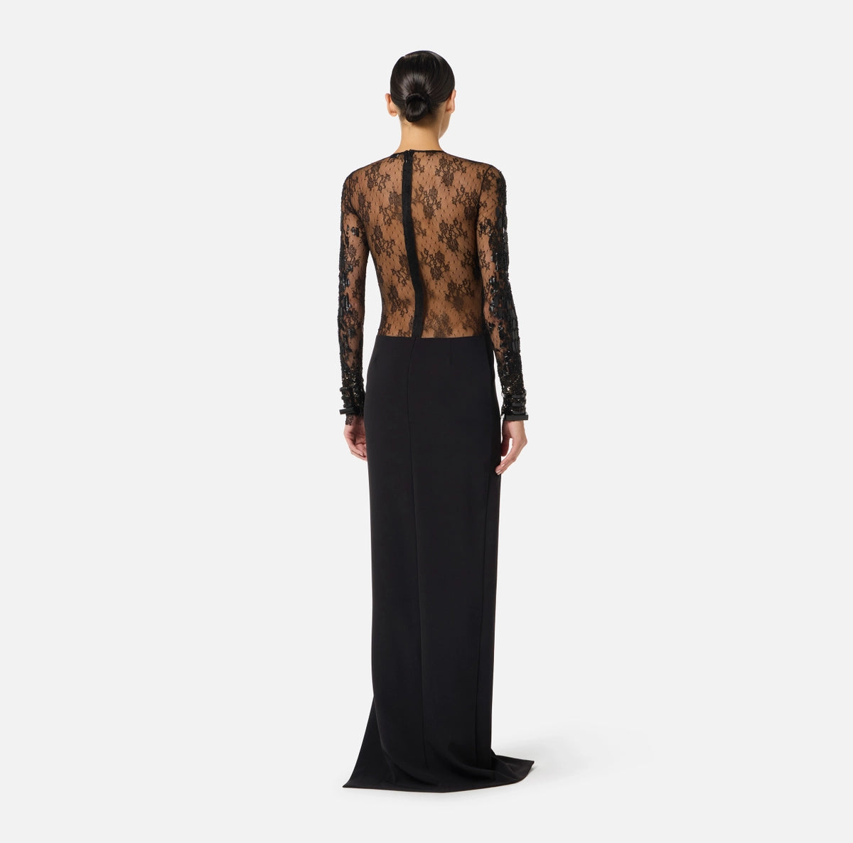 Red Carpet dress with embroideries