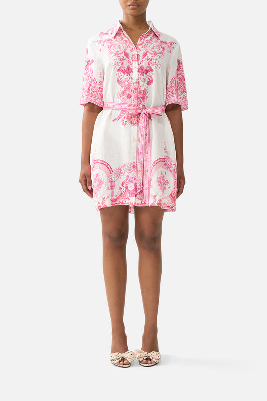 SHORT SHIRT DRESS