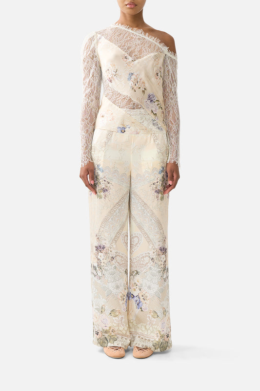 MINIMAL WIDE LEG PANT