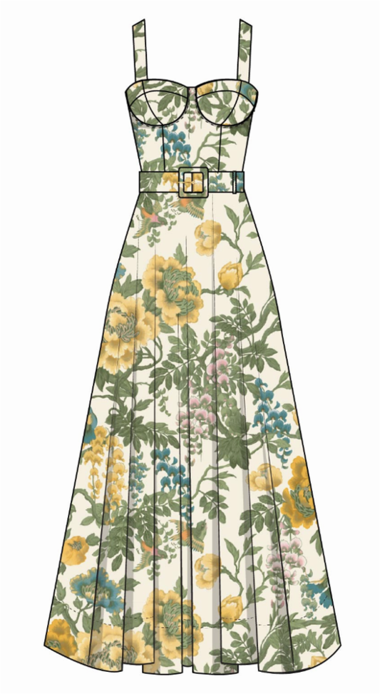 Flora Meadow Ivory