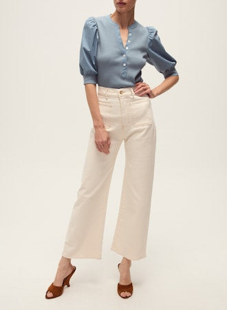 GRANT HIGH RISE WIDE LEG CROP