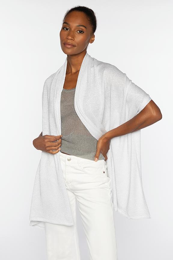 LINEN LUREX WRAP