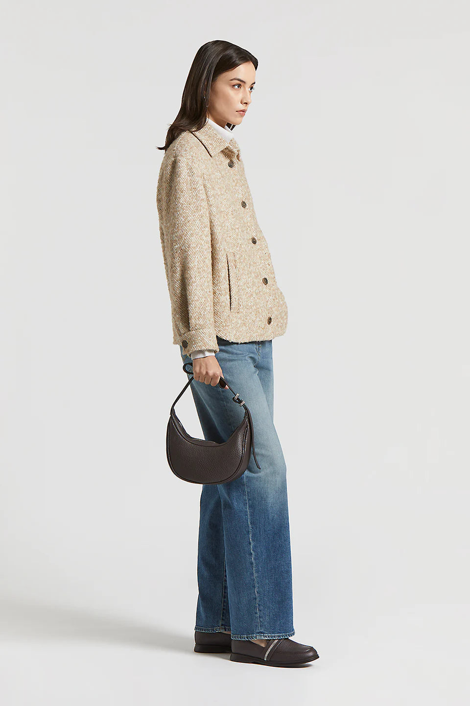 ジャケット・アウター ledyay alpaca boucle jacket Alpaca wool bouclé jacket - Curated By Club Privé