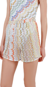 Missoni Mare High-rise Wide-leg Shorts