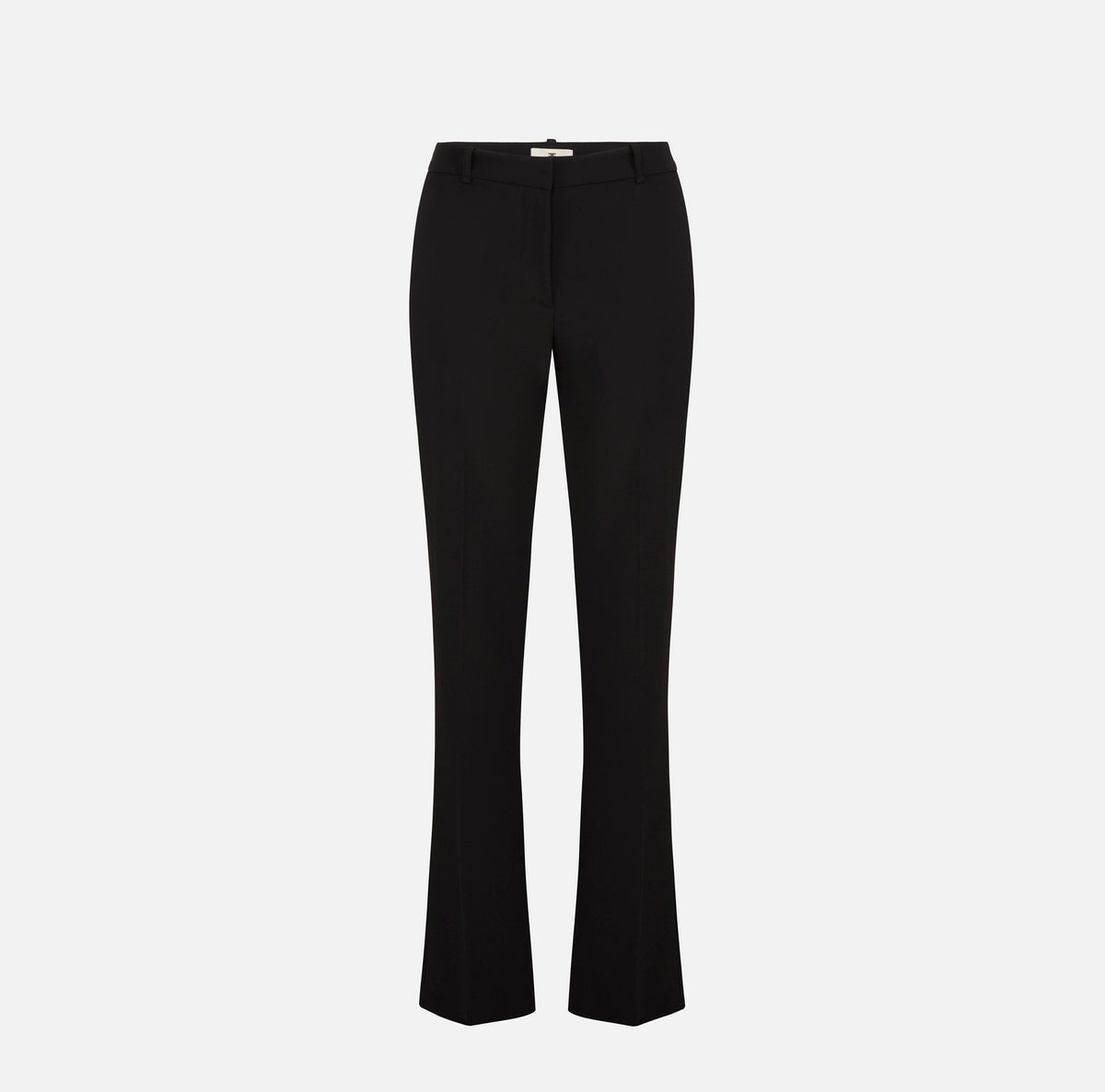 Lightweight crêpe fabric trousers