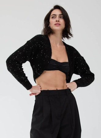 Sequin Shrug