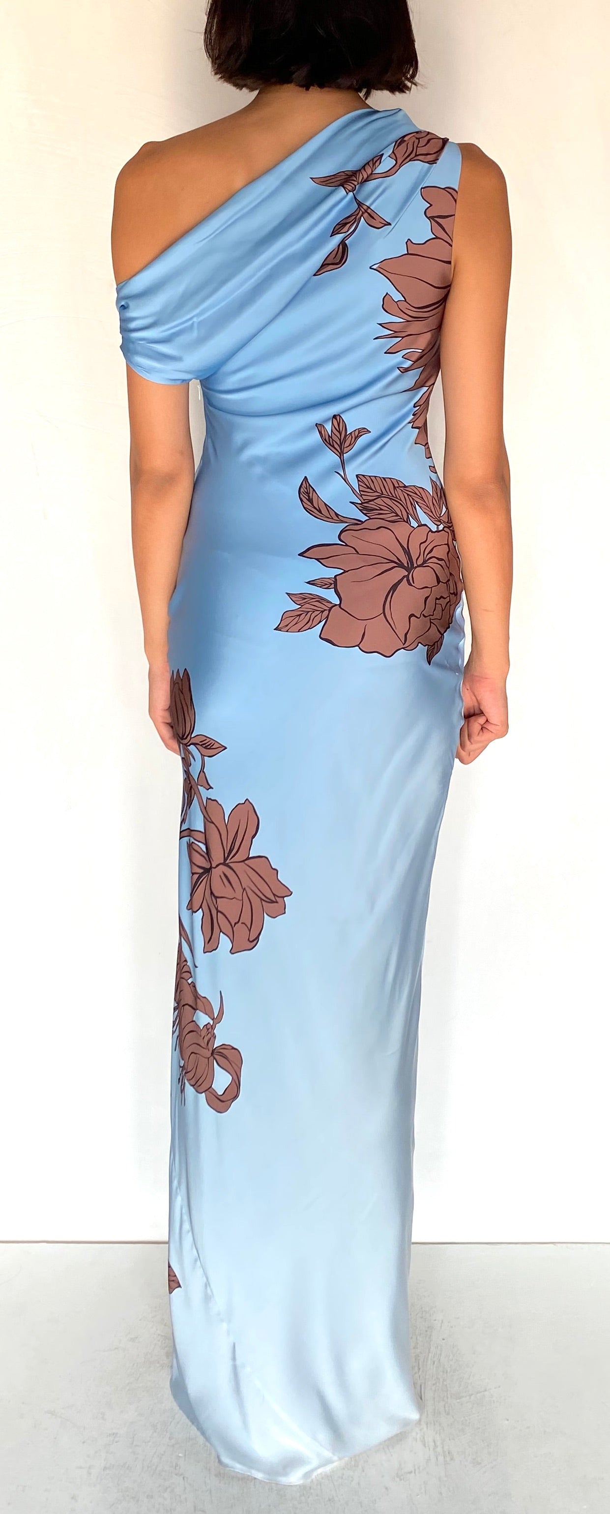 ONE SHOULDER MAXI DRESS