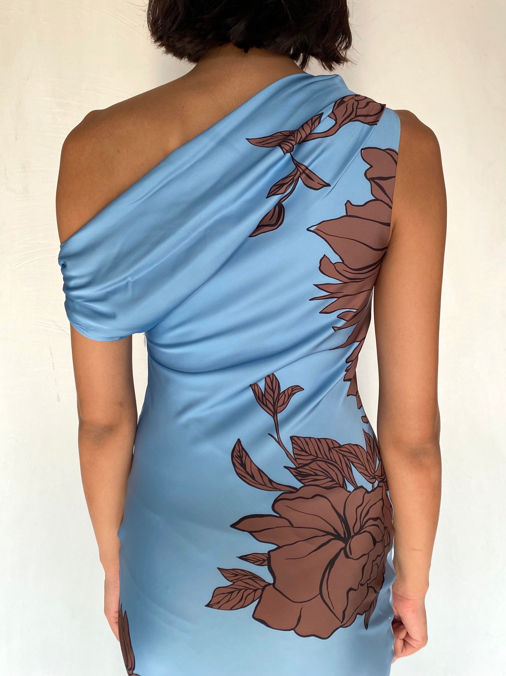 ONE SHOULDER MAXI DRESS