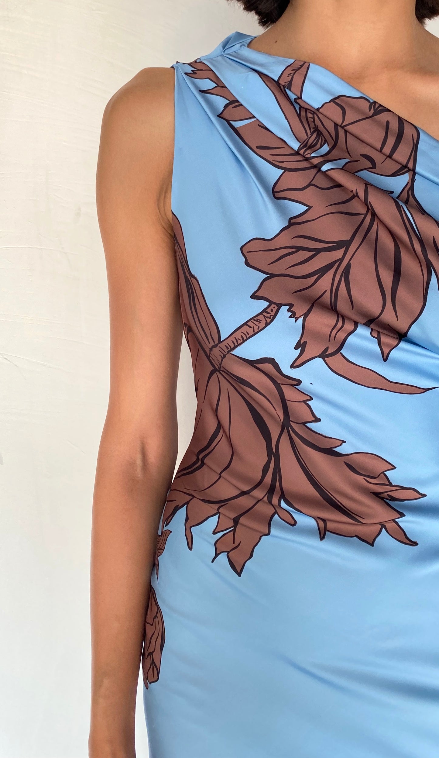 ONE SHOULDER MAXI DRESS