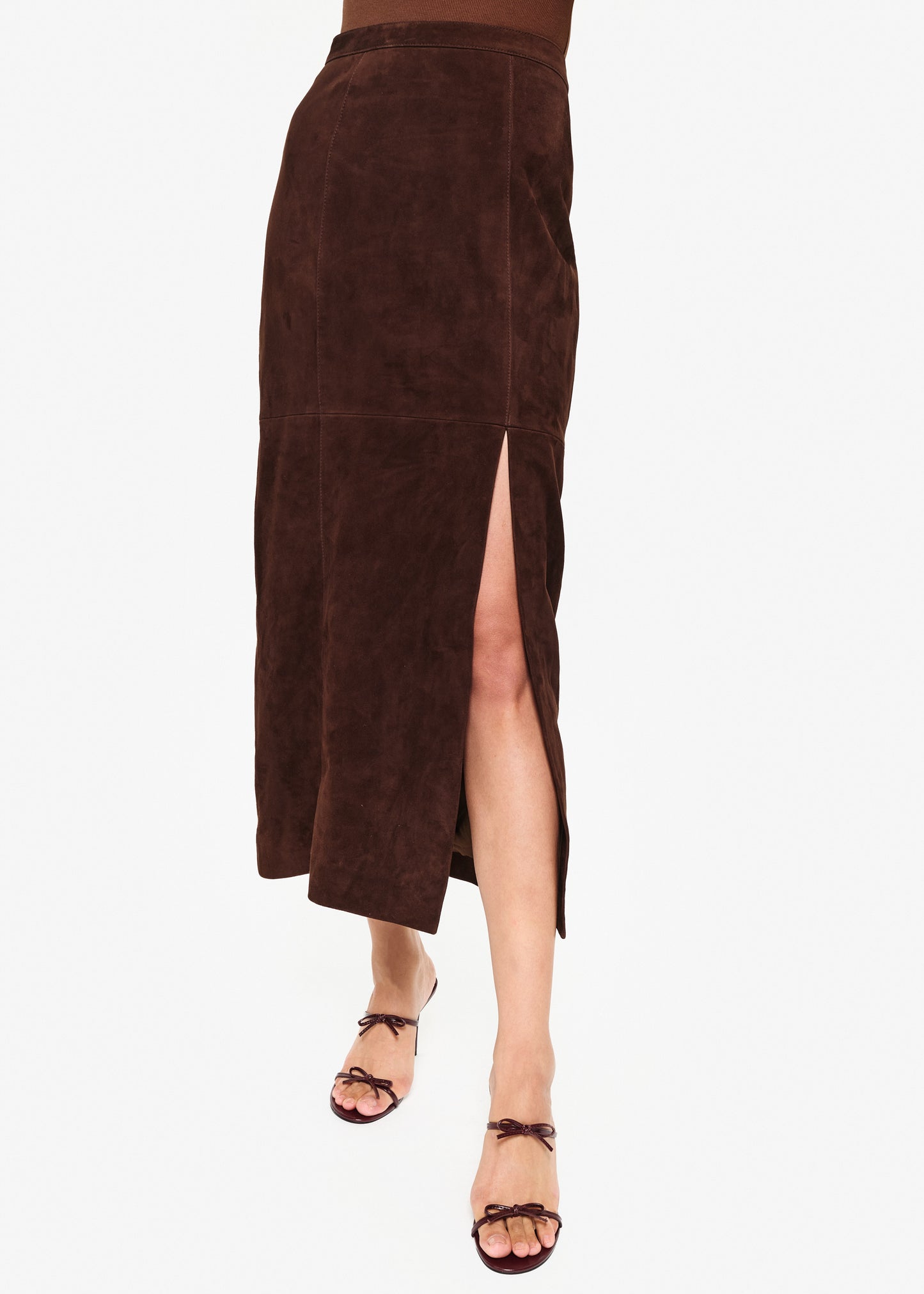 Idris Suede Skirt