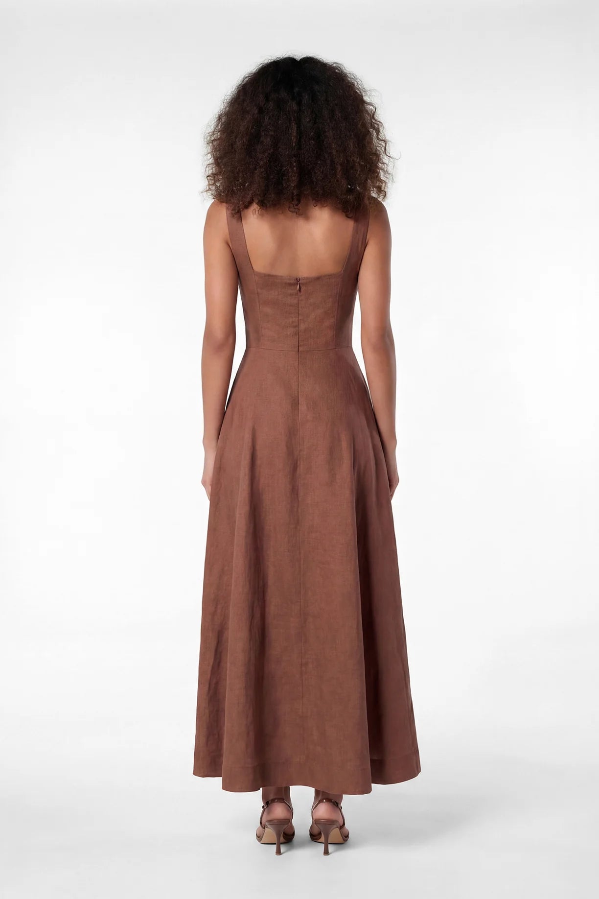 ANYA DRESS - MOCHA