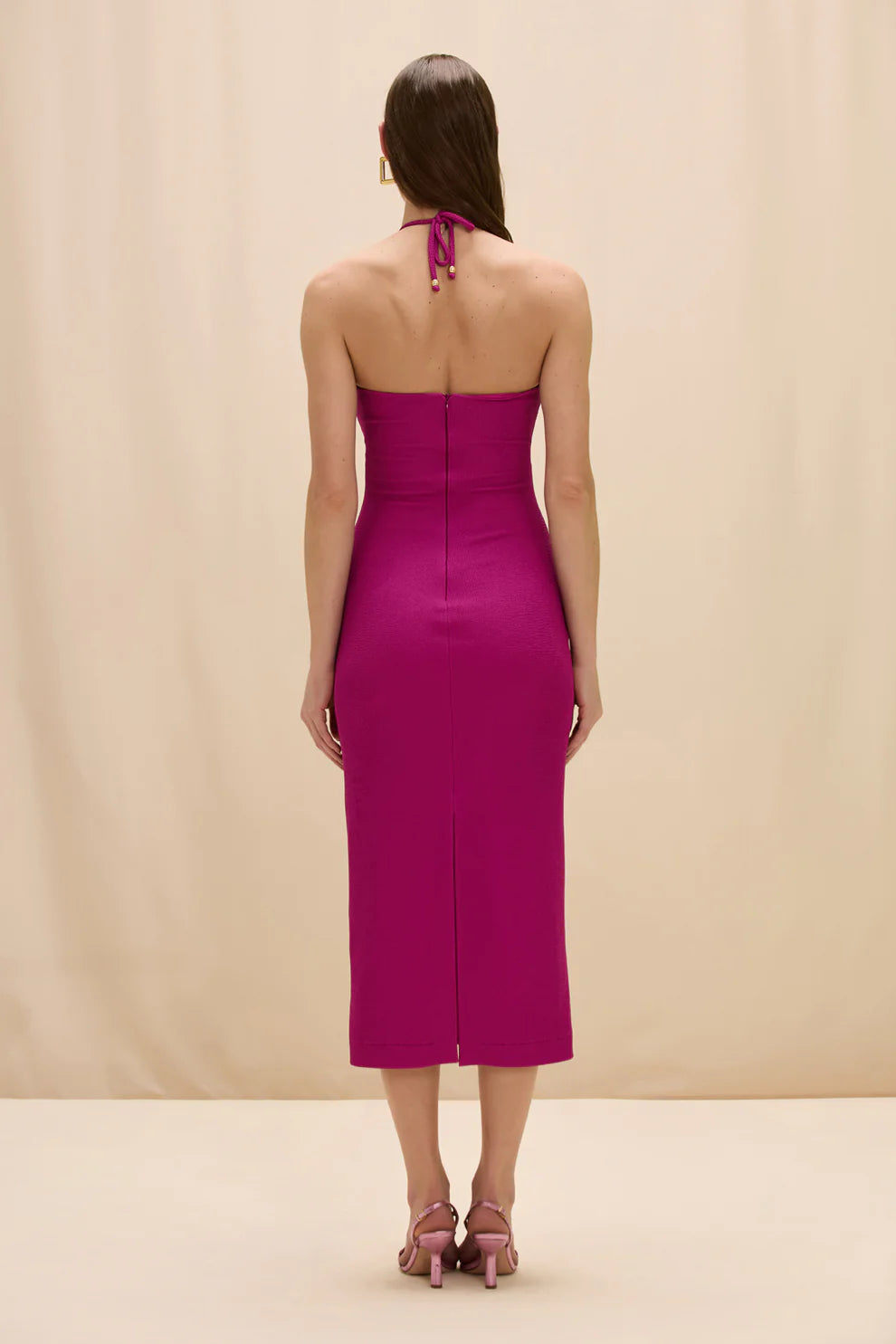 HILDA KNIT MIDI DRESS