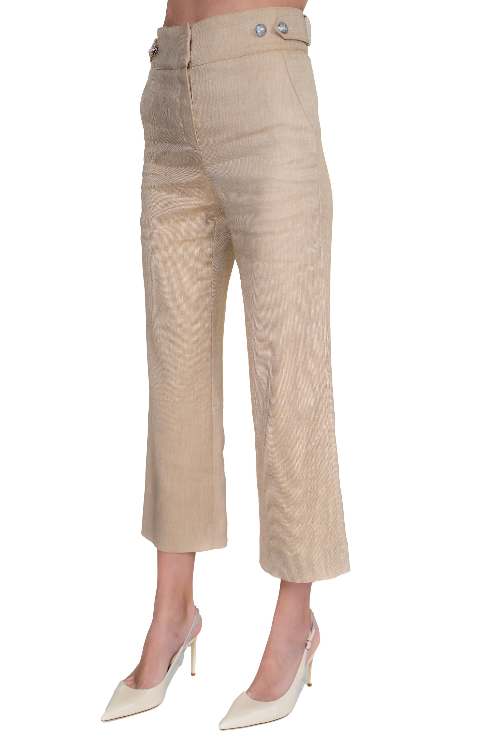 Veronica Beard Aubrie Linen Pants