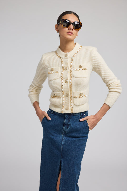 SELMA CHAIN CARDIGAN