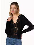 SANDERS CARDIGAN Black
