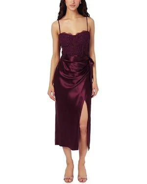 Tricia Dress in Blackberry