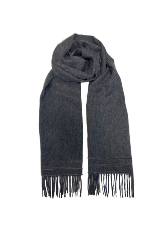 Scarf with chain detail