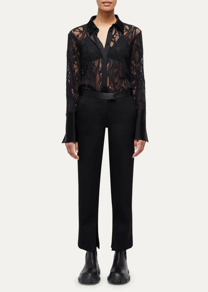 Candela Long-Sleeve Lace Shirt