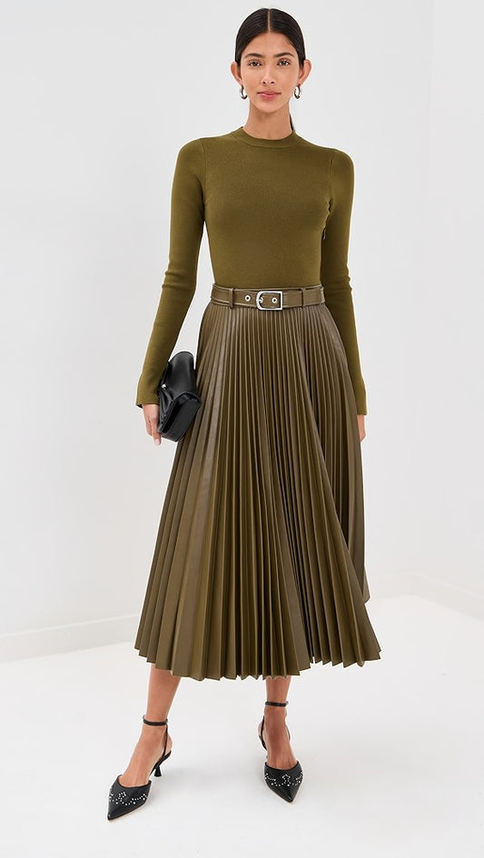 Abilene Mixed Media Maxi Dress