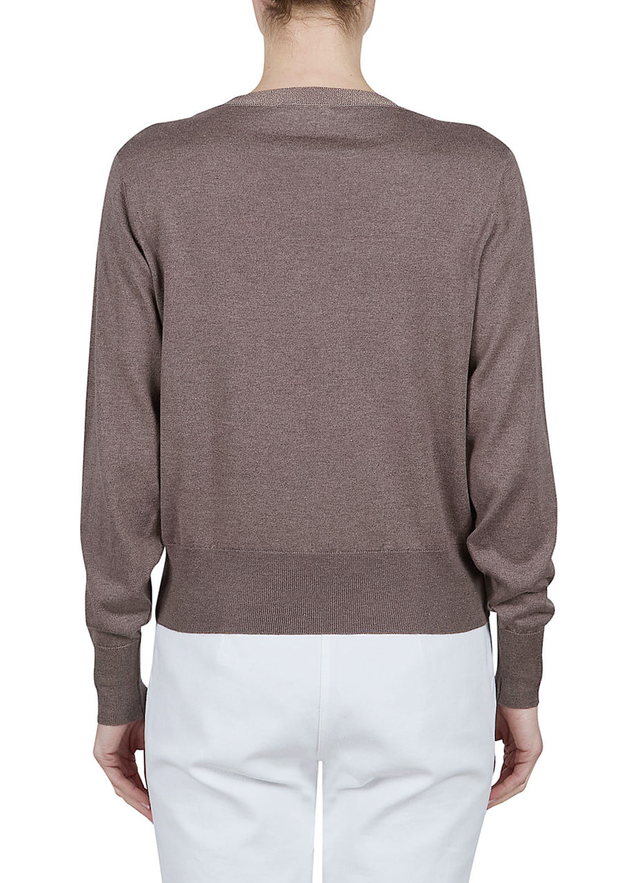 Boat neck sweater