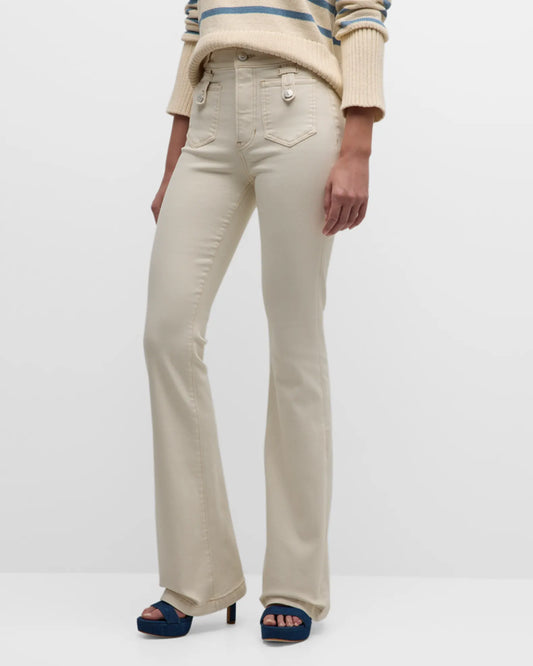 Beverly High Rise Skinny Flare Jeans