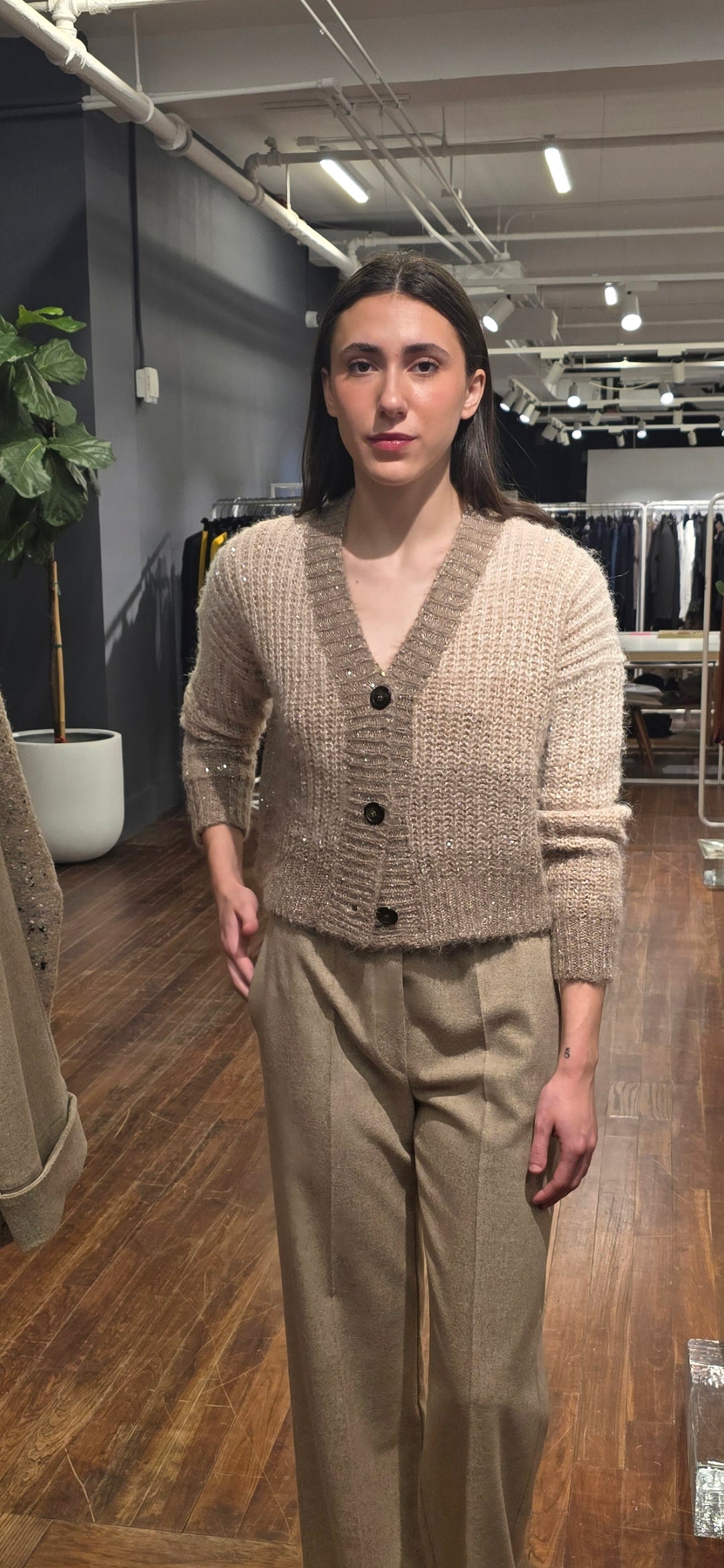 Sequin Cardigan